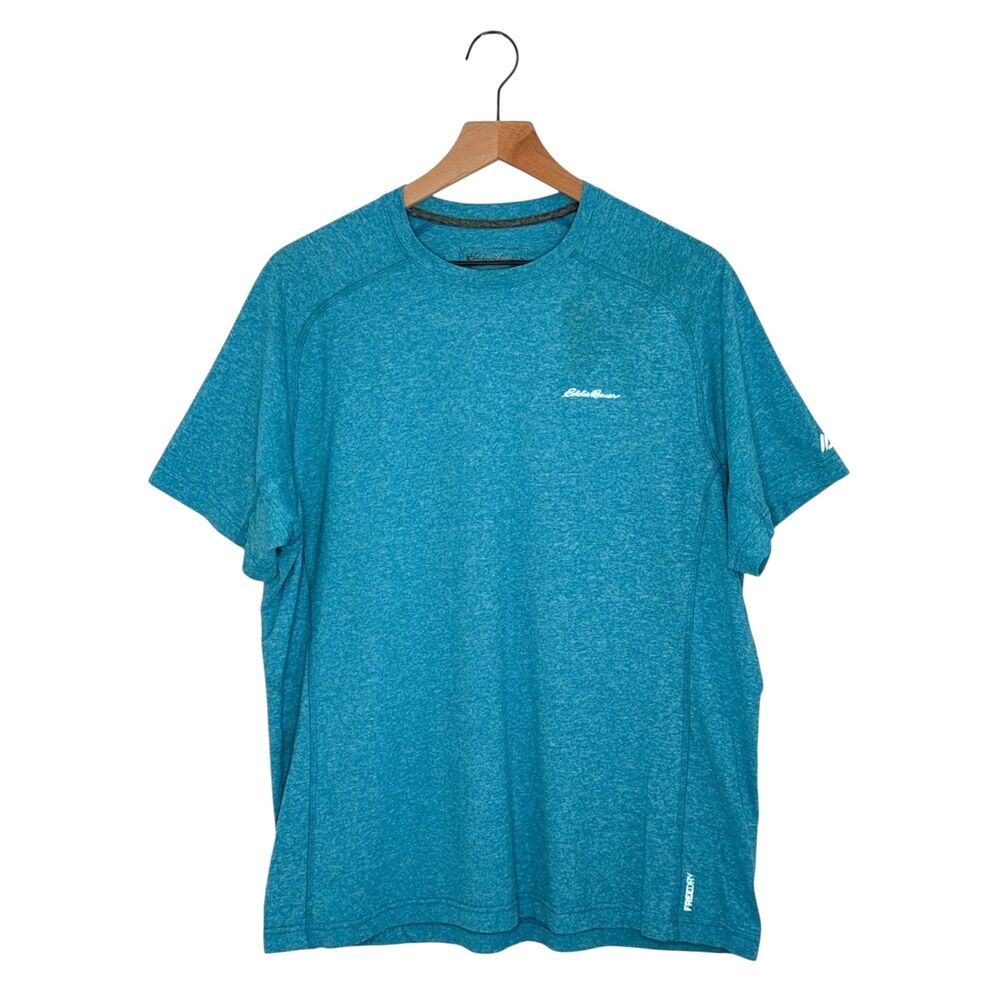 EDDIE BAUER Men's Large Short Sleeve T-Shirt Freedry Casual Performance Tee - Picture 9 of 9